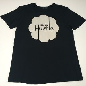 STRO Forever Hustle Med Black Shirt Organic Cotton